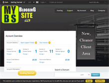 Tablet Screenshot of mybloggingsite.com